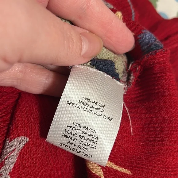 Patrons of Peace floral wrap dress - Picture 11 of 12